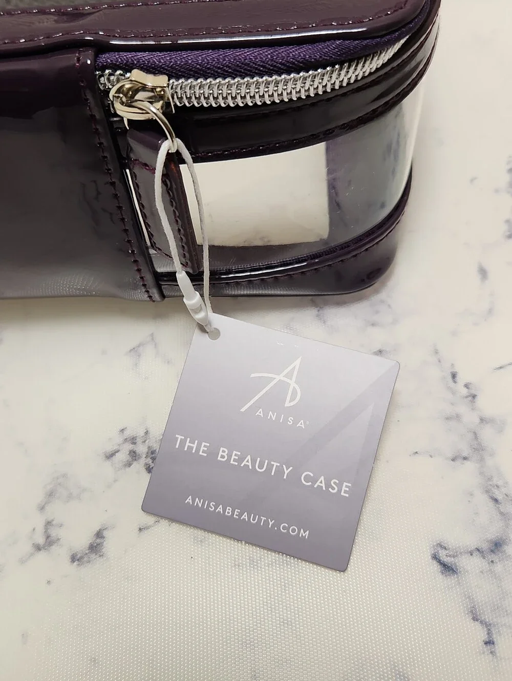 Anisa Beauty The Beauty Case Clear Makeup Toiletries Bag